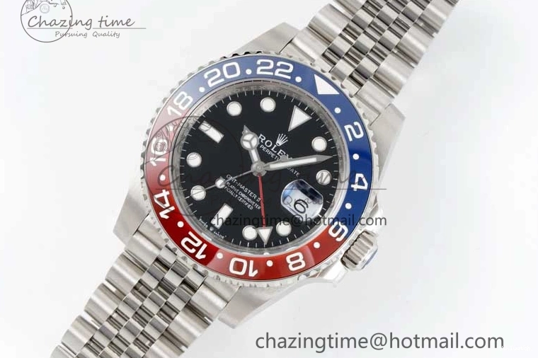 Ceramic Best 904L Blue CHS 1:1 VR3285 Edition Red II GMT-Master Steel 126710 BLRO APSF 0213